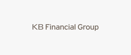 English logo type of KB Financial Group